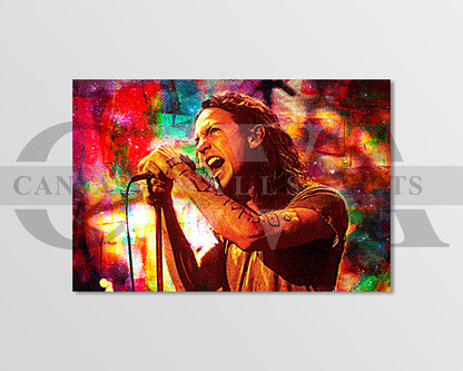 Eddie Vedder Canvas Wall Art