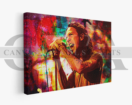 Eddie Vedder Canvas Wall Art
