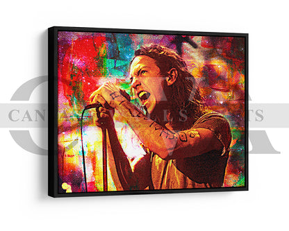 Eddie Vedder Canvas Wall Art