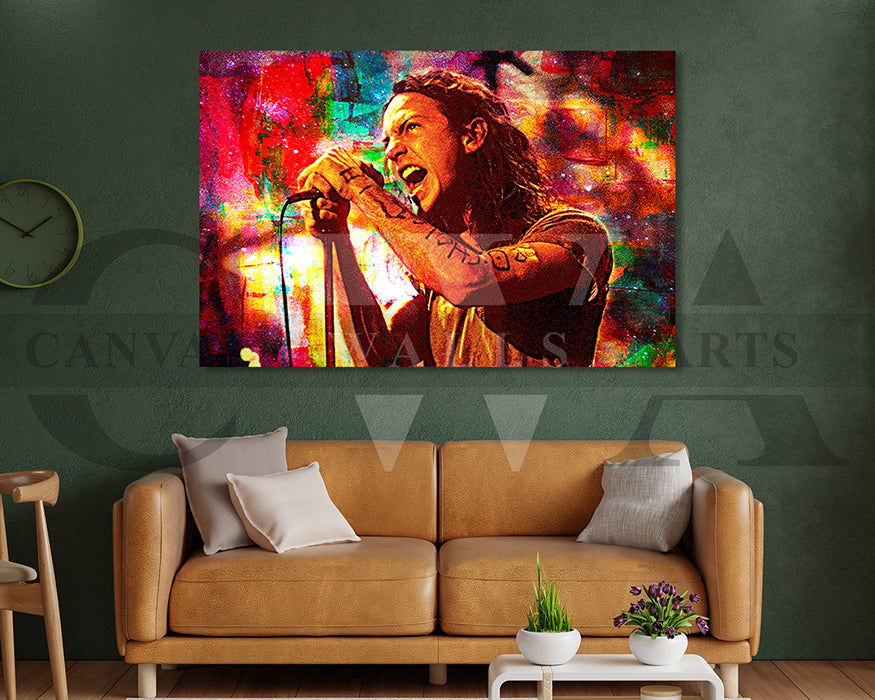 Eddie Vedder Canvas Wall Art