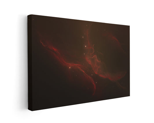 Eden Nebula Canvas Wall Art Galaxy Poster Print