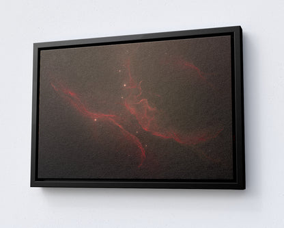 Eden Nebula Canvas Wall Art Galaxy Poster Print