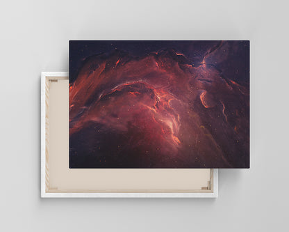 Eden Nebula Canvas Wall Art Galaxy Art Print