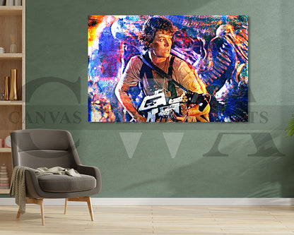 Ellen Ripley Canvas Wall Art