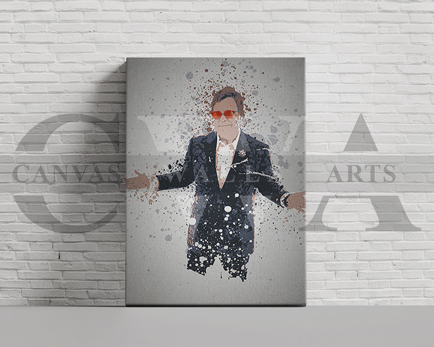 Elton John Canvas Wall Art