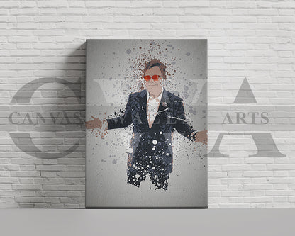 Elton John Canvas Wall Art