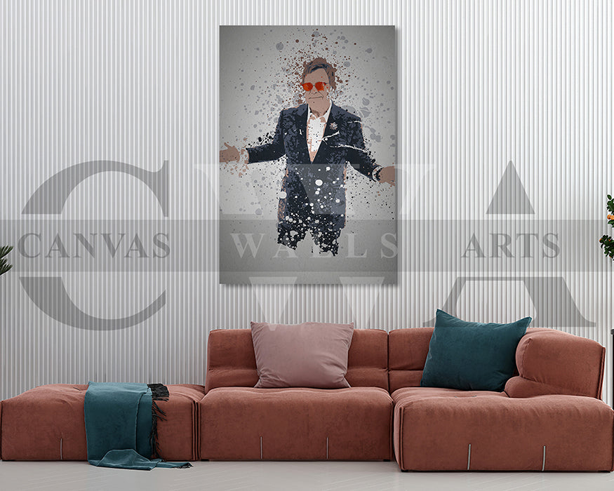 Elton John Canvas Wall Art