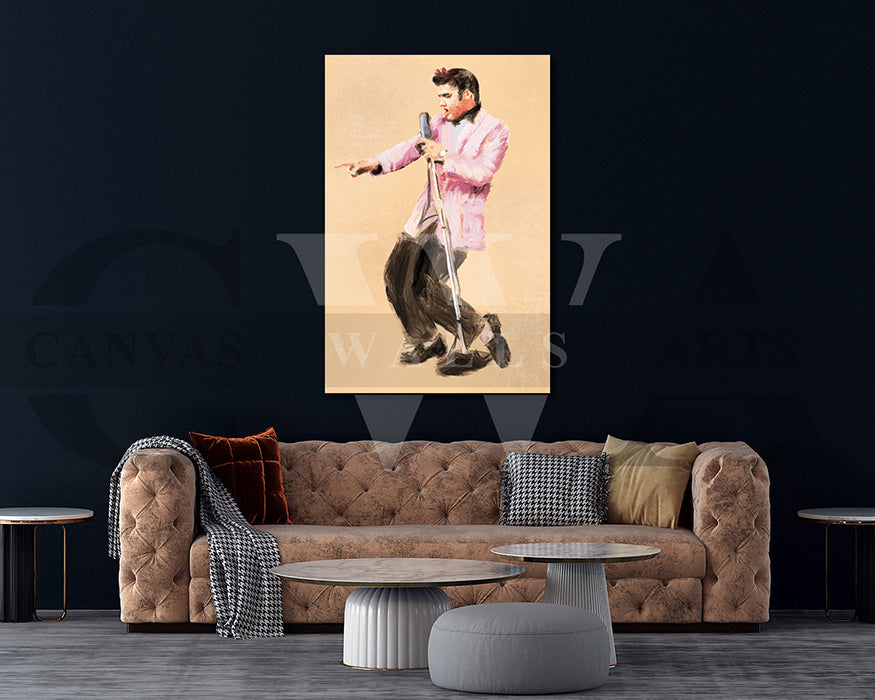 Elvis Presley Canvas Wall Art