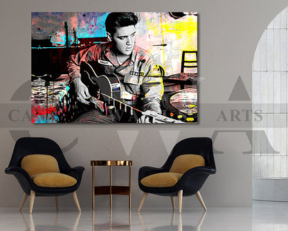 Elvis Presley Canvas Wall Art