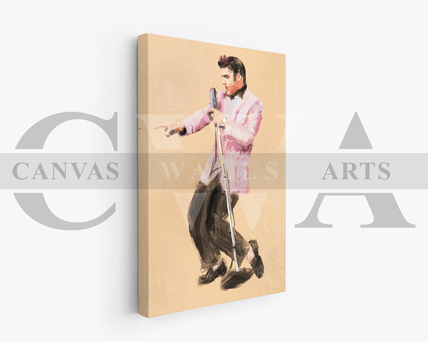 Elvis Presley Canvas Wall Art
