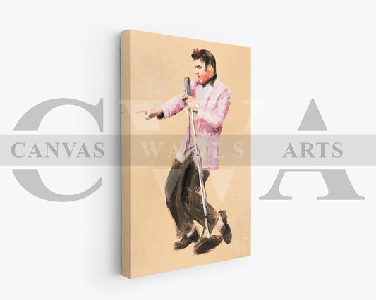 Elvis Presley Canvas Wall Art