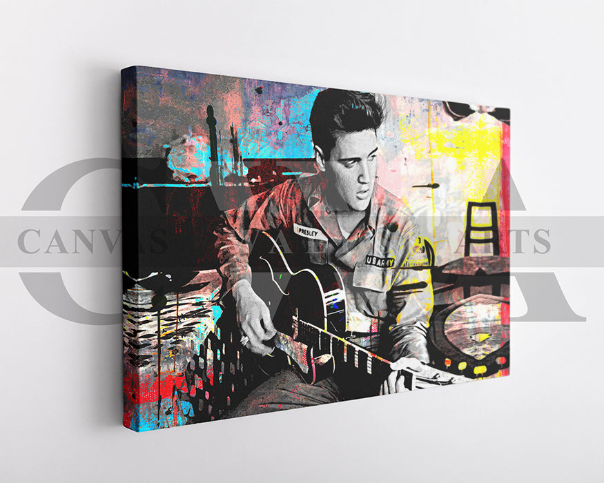 Elvis Presley Canvas Wall Art