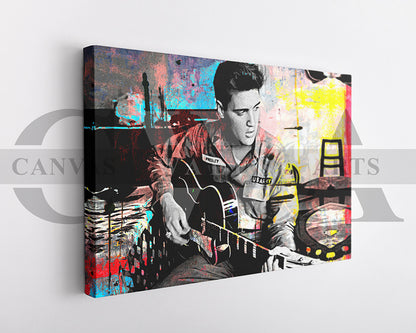 Elvis Presley Canvas Wall Art