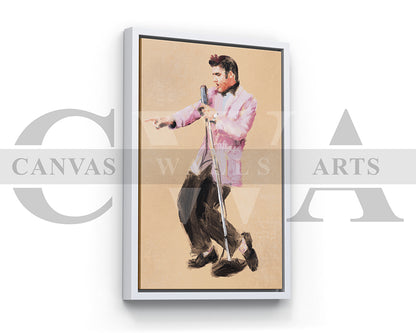 Elvis Presley Canvas Wall Art