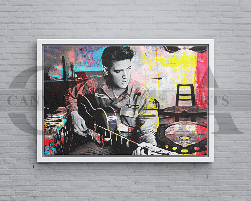 Elvis Presley Canvas Wall Art