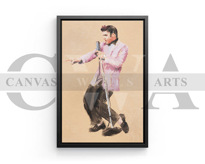 Elvis Presley Canvas Wall Art