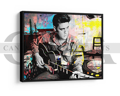 Elvis Presley Canvas Wall Art