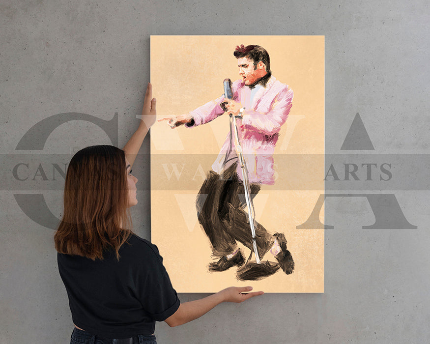 Elvis Presley Canvas Wall Art