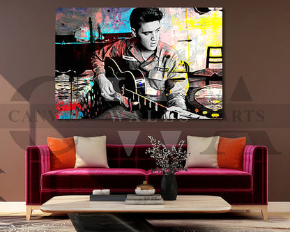 Elvis Presley Canvas Wall Art