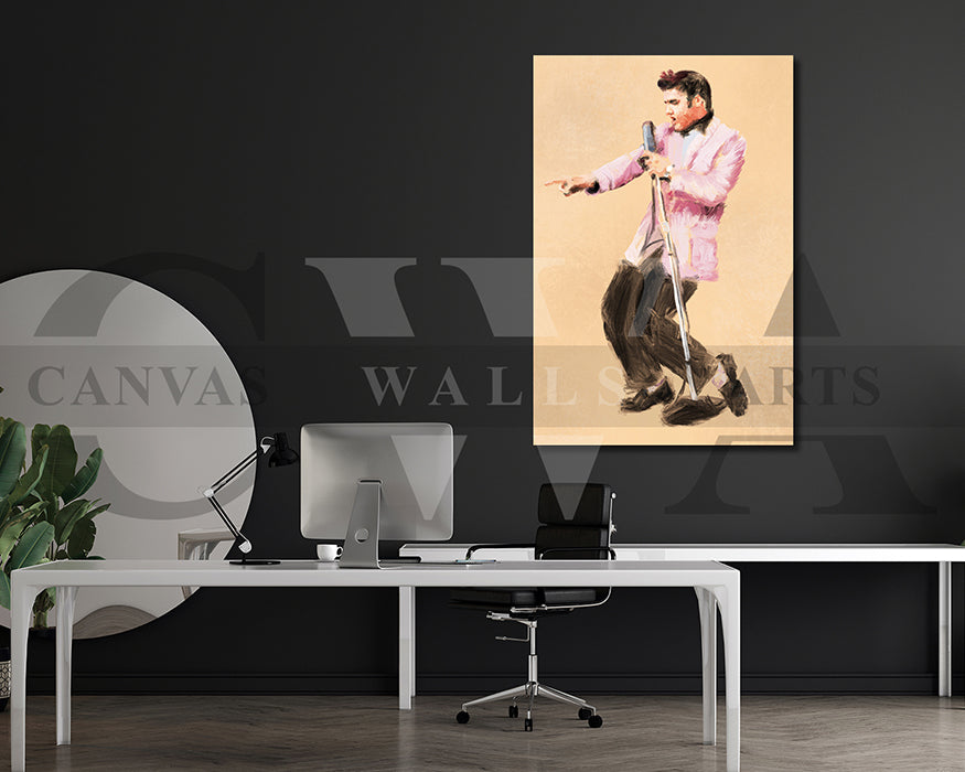 Elvis Presley Canvas Wall Art