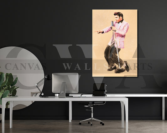 Elvis Presley Canvas Wall Art