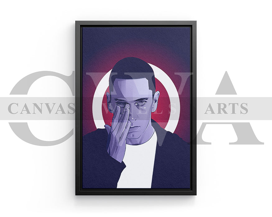 Eminem American Rapper Canvas Wall Art
