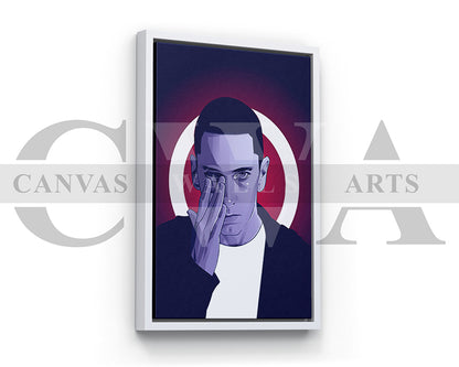 Eminem American Rapper Canvas Wall Art