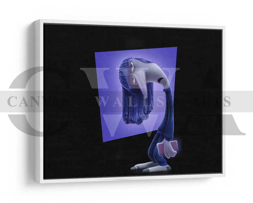 Ennui from Inside Out 2 Canvas Wall Art