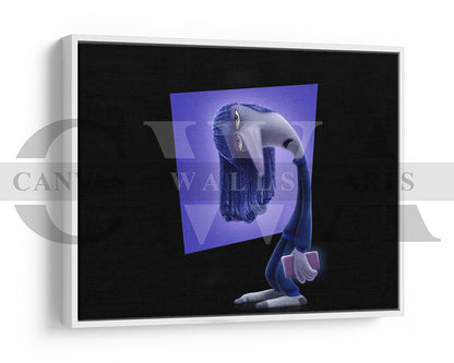 Ennui from Inside Out 2 Canvas Wall Art