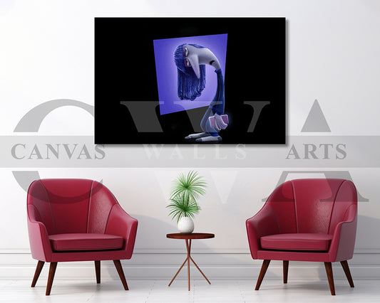 Ennui from Inside Out 2 Canvas Wall Art