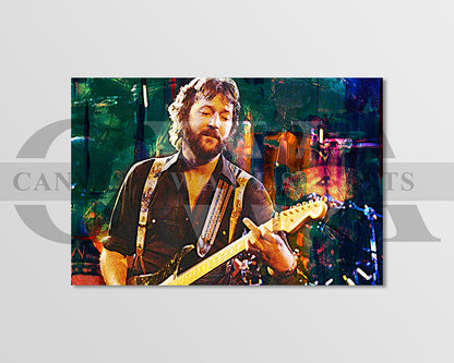 Eric Clapton Canvas Wall Art