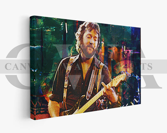Eric Clapton Canvas Wall Art