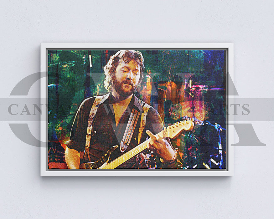 Eric Clapton Canvas Wall Art