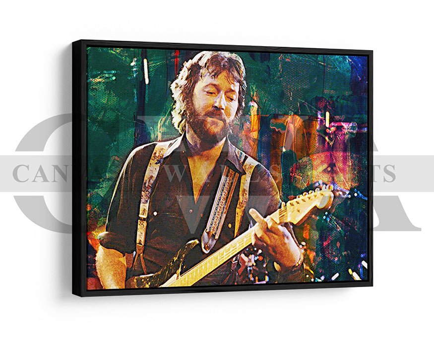 Eric Clapton Canvas Wall Art