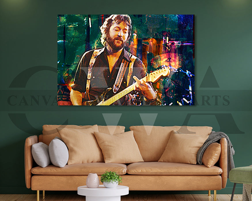 Eric Clapton Canvas Wall Art
