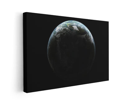 Exoplanet Canvas Wall Art Galaxy Art Print