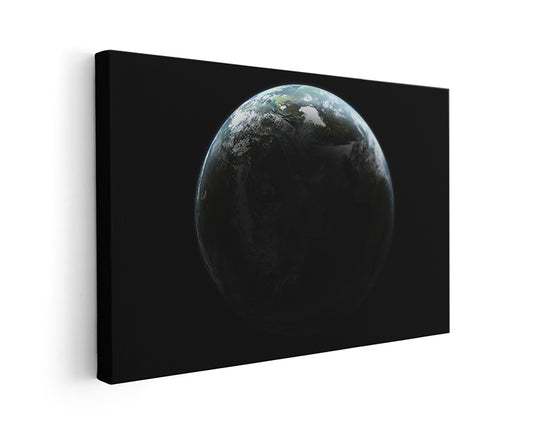 Exoplanet Canvas Wall Art Galaxy Art Print