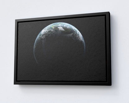 Exoplanet Canvas Wall Art Galaxy Art Print