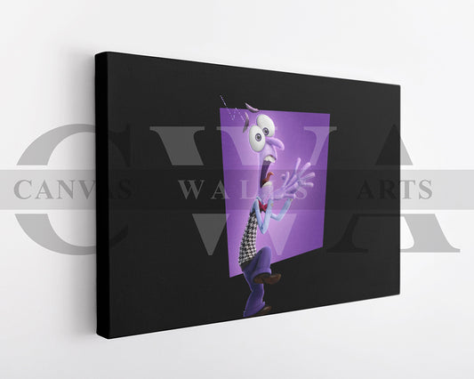 Fear in Inside Out 2 Canvas Wall Art