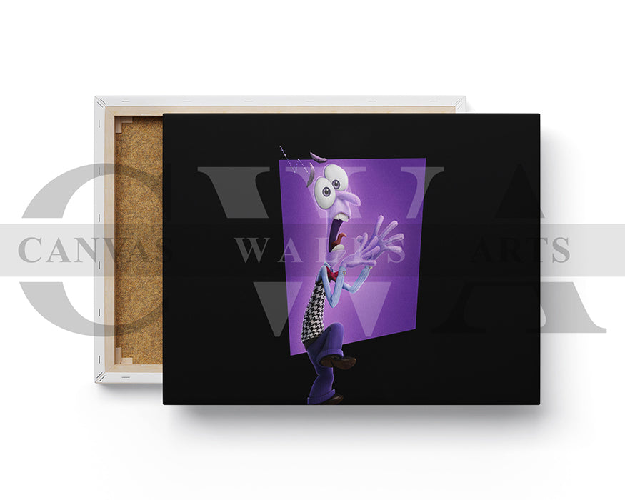 Fear in Inside Out 2 Canvas Wall Art