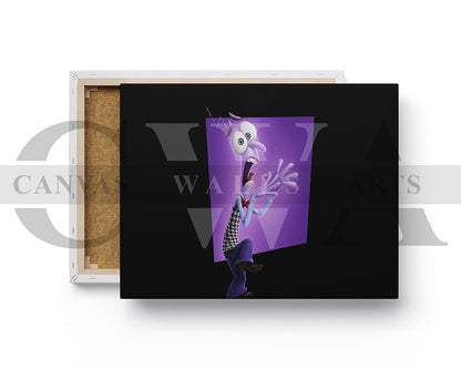 Fear in Inside Out 2 Canvas Wall Art