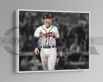 Fernando Tatís Jr Black & White Canvas Art