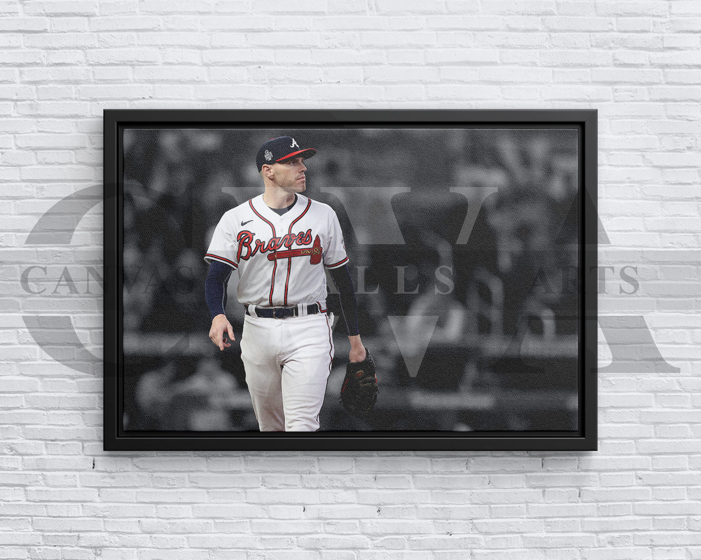 Fernando Tatís Jr Black & White Canvas Art Baseball Canvas Wall Art
