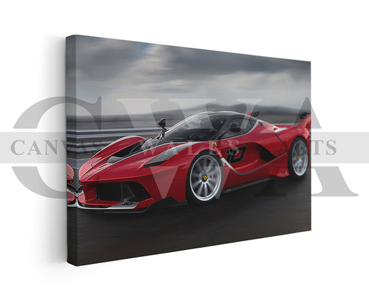 Ferrari FXX K Canvas Wall Art Car Poster Prints