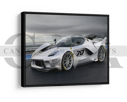Ferrari FXX K Canvas Wall Art Hayper Car Poster Prints