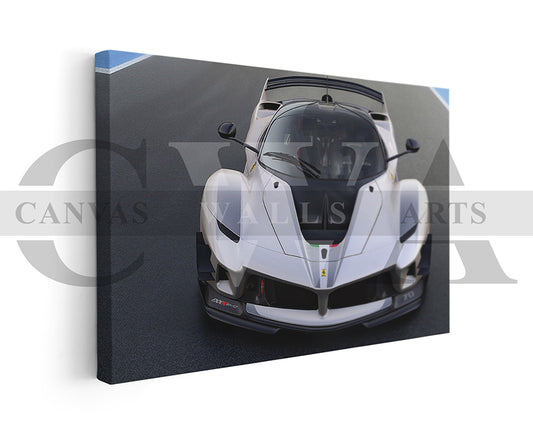 Ferrari FXX K Canvas Wall Art Car Poster Print