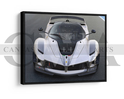 Ferrari FXX K Canvas Wall Art Car Poster Print