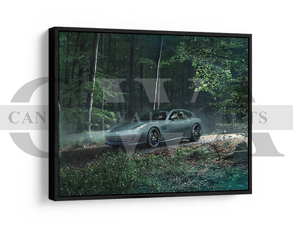 Ferrari GTC4Lusso Novitec Canvas Wall Art Car Poster Prints