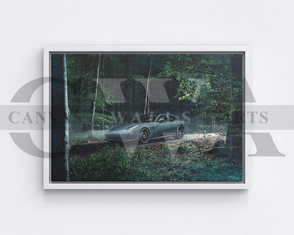 Ferrari GTC4Lusso Novitec Canvas Wall Art Car Poster Prints