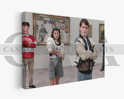 Ferris Bueller's Canvas Wall Art Movie Poster Print